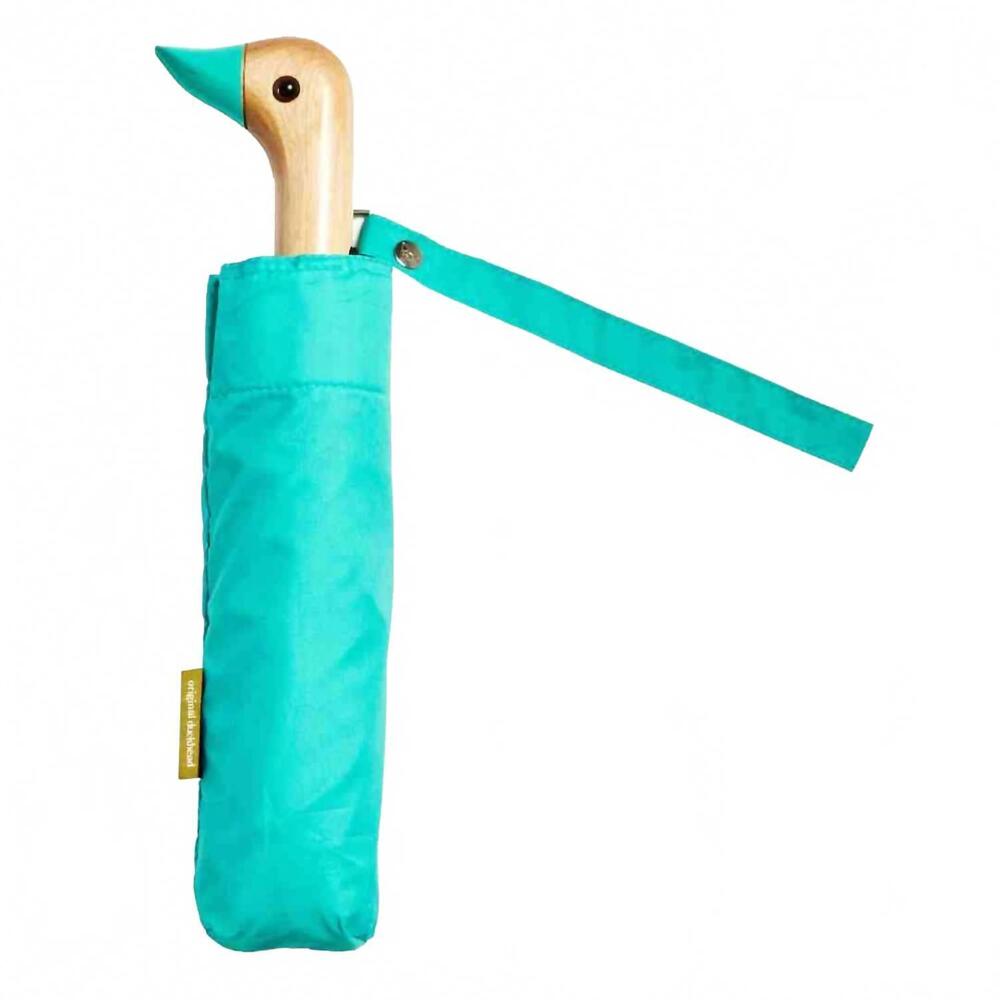 NEW DUCK HEAD women's compact eco-friendly wind resistant umbrella in mint